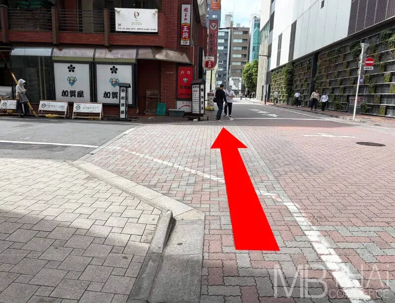 Route from Ueno-okachimachi / Ueno-hirokoji Station - step 12